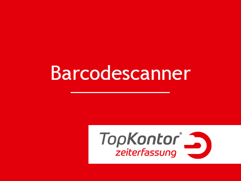 Barcodescanner für Zeiterfassungsterminal
