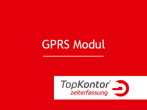 GPRS-Modul für Zeiterfassungsterminal